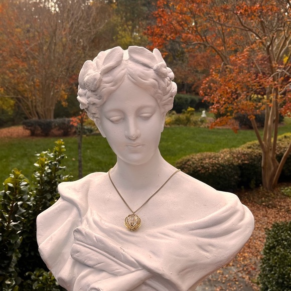 Gold Fill With aurora borealis Charms Necklace - Picture 4 of 5